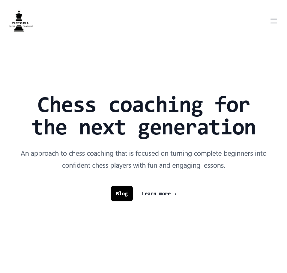 Victoria Chess Coaching